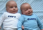 bebe jumeau copier Copier Coller