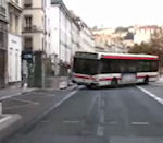 fake Accident de Bus TCL à Lyon