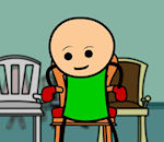 chaise The Man Who Could Sit Anywhere (Cyanide & Happiness)