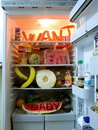 aliment refrigerateur I Want To Eat You Baby