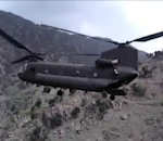 helicoptere ch-47 Evacuation de soldats en hélicoptère