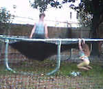 trampoline fille Trampoline vs Fillette