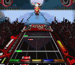 hero guitar Santa Rockstar Metal Xmas 3