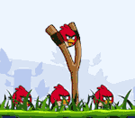 angry catapulte gravite Angry Birds