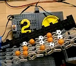 ballon LEGO géant avec 20 modules GBC
