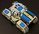 tank Siege Tank de StarCraft 2 en LEGO