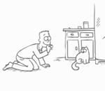 simon refrigerateur Trésor caché (Simon's Cat)