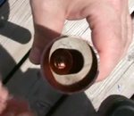 aimant cuivre Aimant dans un tube de cuivre