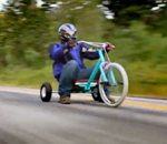 frein descente Descente en tricycle sans frein