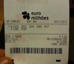 tirage numero Pas de chance à l'Euro Millions