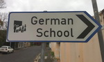 panneau Ecole d'allemand