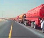 camion citerne Des camions citernes pour les eaux usées de Dubaï