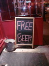 pancarte gratuit Free Beer ?