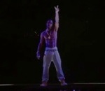 festival scene L'hologramme de Tupac à Coachella