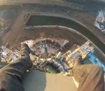 gratte-ciel vertige Tyomka Pirniazov escalade un gratte-ciel à Moscou