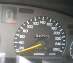 vitesse acceleration Compteur d'une Subaru Legacy
