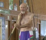homme saut Un perchiste de 90 ans
