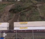 train deraillement glissement Glissement de terrain vs Train