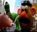 pixar story Toy Story avec de vrais jouets
