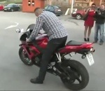 chute moto Moto Burn Fail