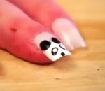 bagel panda Tuto Nail Art