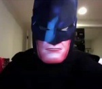 costume Batman sur Chatroulette