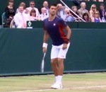 joueur tennis match Djokovic et Dimitrov imitent Sharapova (Tennis)