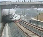 deraillement train Déraillement d'un train en Espagne
