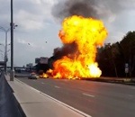 accident russie camion Explosion de bouteilles de gaz