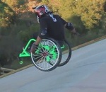 fauteuil roulant chute Wheelz à Dreamland