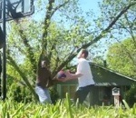 basket dunk Mormons basketteurs