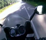 moto motard chute Moto vs Ours