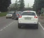 accident voiture volant Téléphone au volant (Road Rage)