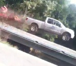 pickup accident Accident de voiture sur Vine