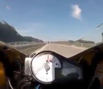 vitesse moto Freinage d'urgence en moto