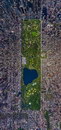 new-york central parc Vue aérienne de Central Park