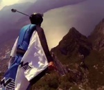 eau atterrissage Atterrir en wingsuit sur un lac