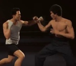 combat animation Donnie Yen vs Bruce Lee (Animation)