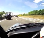 voiture autoroute Evitement d'un accident en Porsche 993