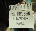 signe main pancarte Donner le sourire aux conducteurs de métro