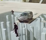 illusion voiture Pub Honda (Illusion d'optique)