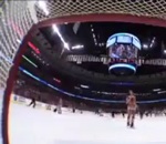 femme sexy Best Hockey Goal Camera Shot Ever