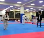 pied taekwondo Coup de pied à 1080°