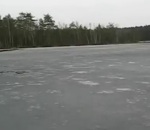 glace russie Monstre du Loch Ness russe