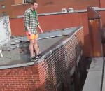 saut parkour Saut entre deux toits
