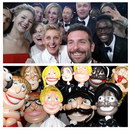 ellen baudruche Le selfie des Oscars avec des ballons de baudruche