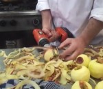 technique Eplucher des pommes facilement