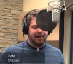 personnage Chanter Let It Go en imitant des personnages de Disney