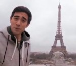 zach Zach King vole la Tour Eiffel