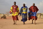 costume superman Super Héros africains
